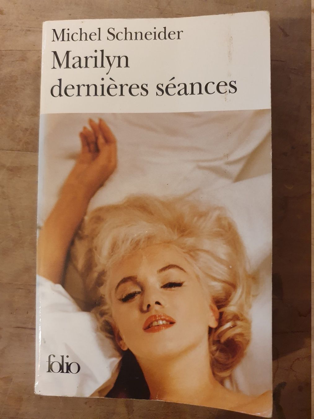 Libri: Marilyn derniéres séances Michel Schneider Folio – Usato da Zürich venduto da loosebone