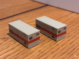 L2496: 2 Stk. Container DB (Spur N)