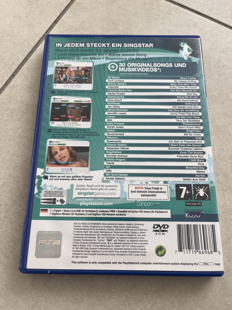 Giochi: singstar pop hits ps2 – Usato da Suhr venduto da SchnapperCH 1