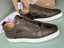 CHRISTIAN LOUBOUTIN Rantulow Orlato Camo Low Top Sneakers 45