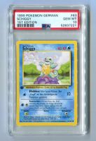 PSA 10 Schiggy Basis 63/102 1.Edition Deutsch