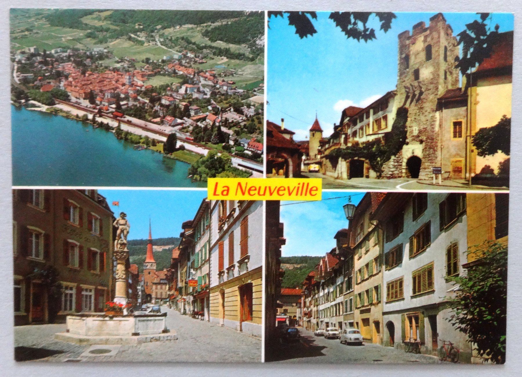 Cartoline postali: La Neuveville – Usato da Fétigny venduto da Billy2miny