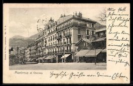 AK Montreux et Chernex, Promenade et hôtels