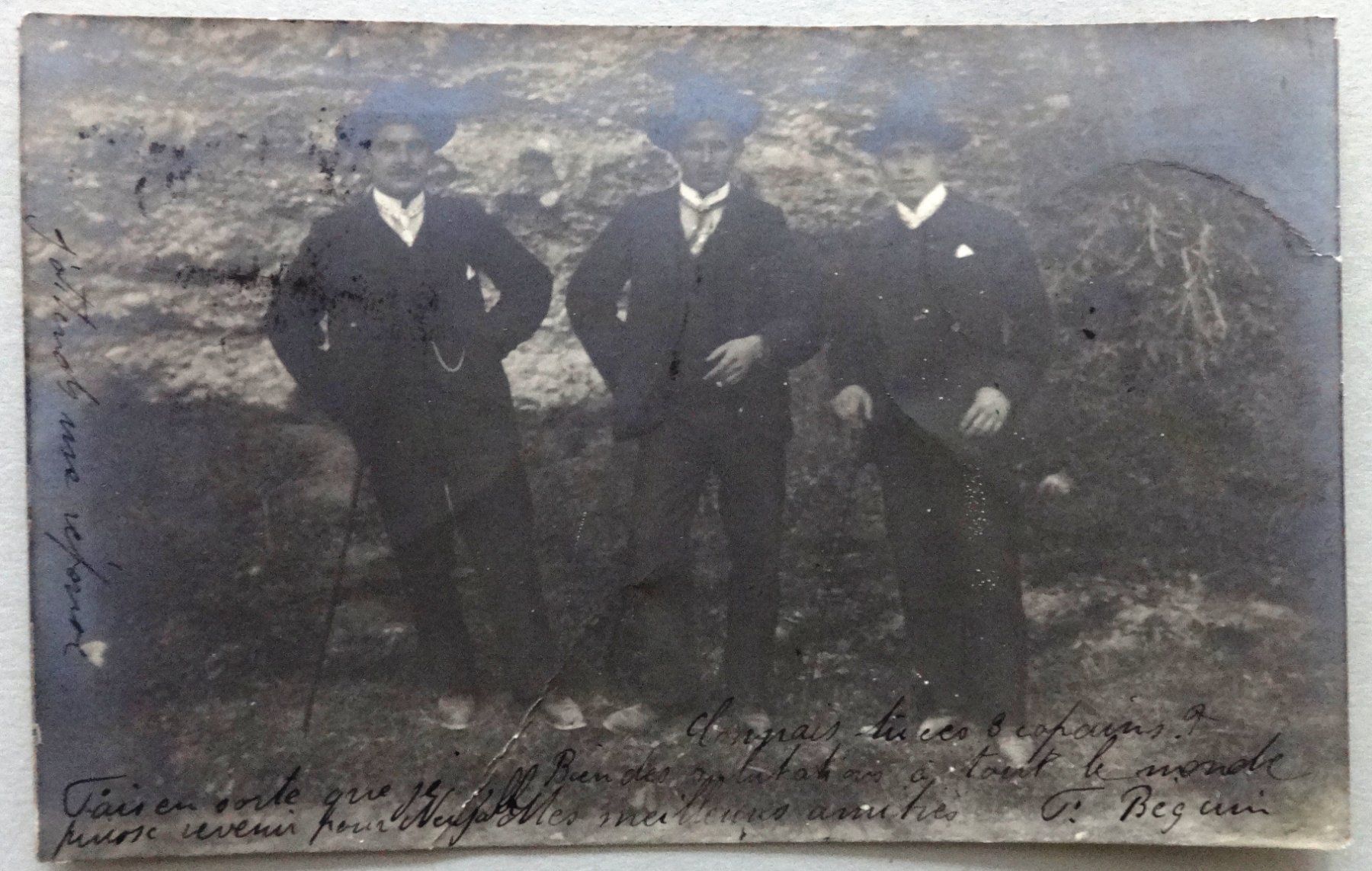 Cartes postales: Groupe d' amis – D'occasion à Fétigny par Billy2miny