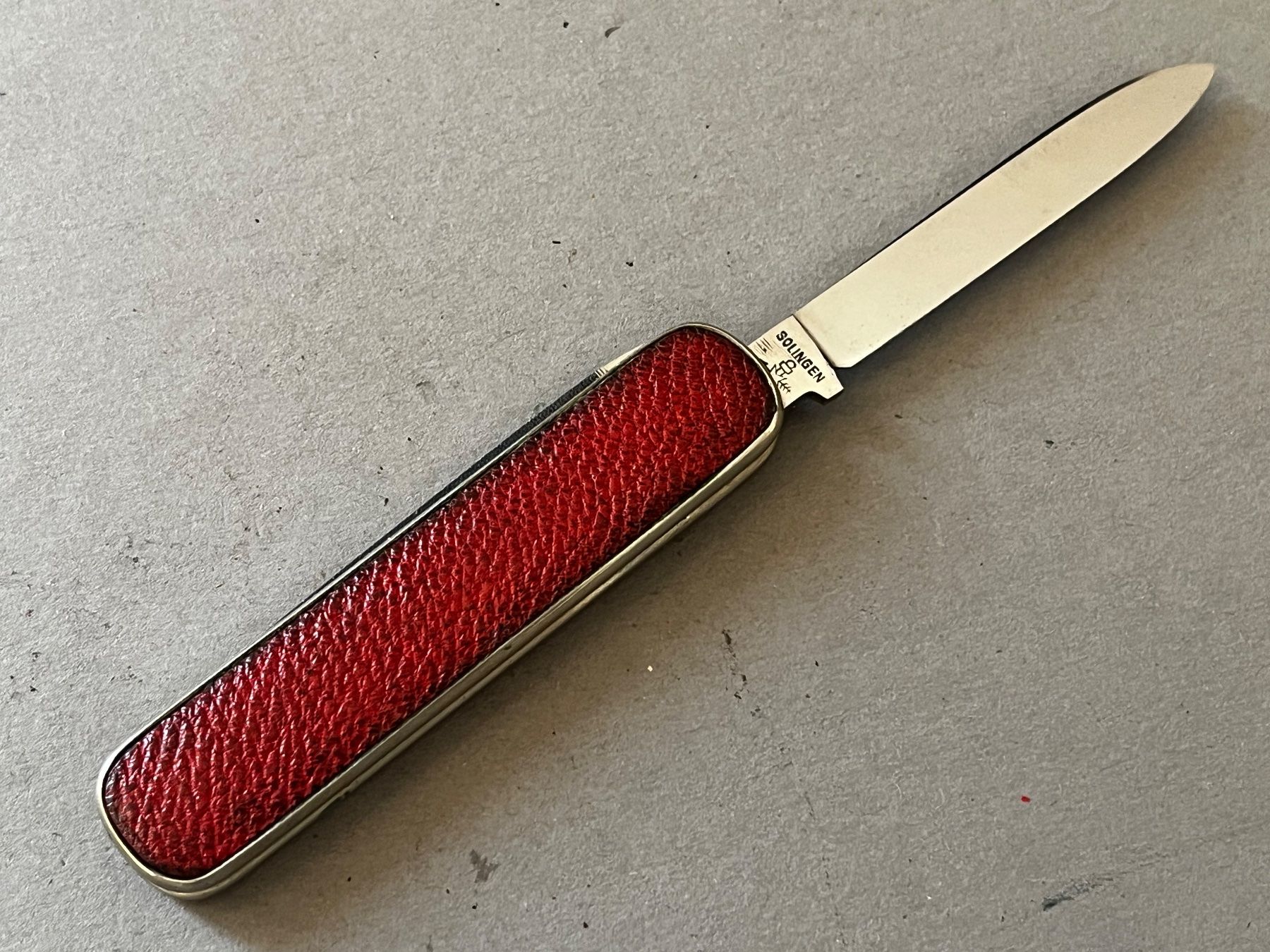 Zaumzeug & Halfter: Sackmesser WESTER & BUTZ Solingen 73 mm - LEDER! – Gebraucht aus Zürich von FV.vintage 4