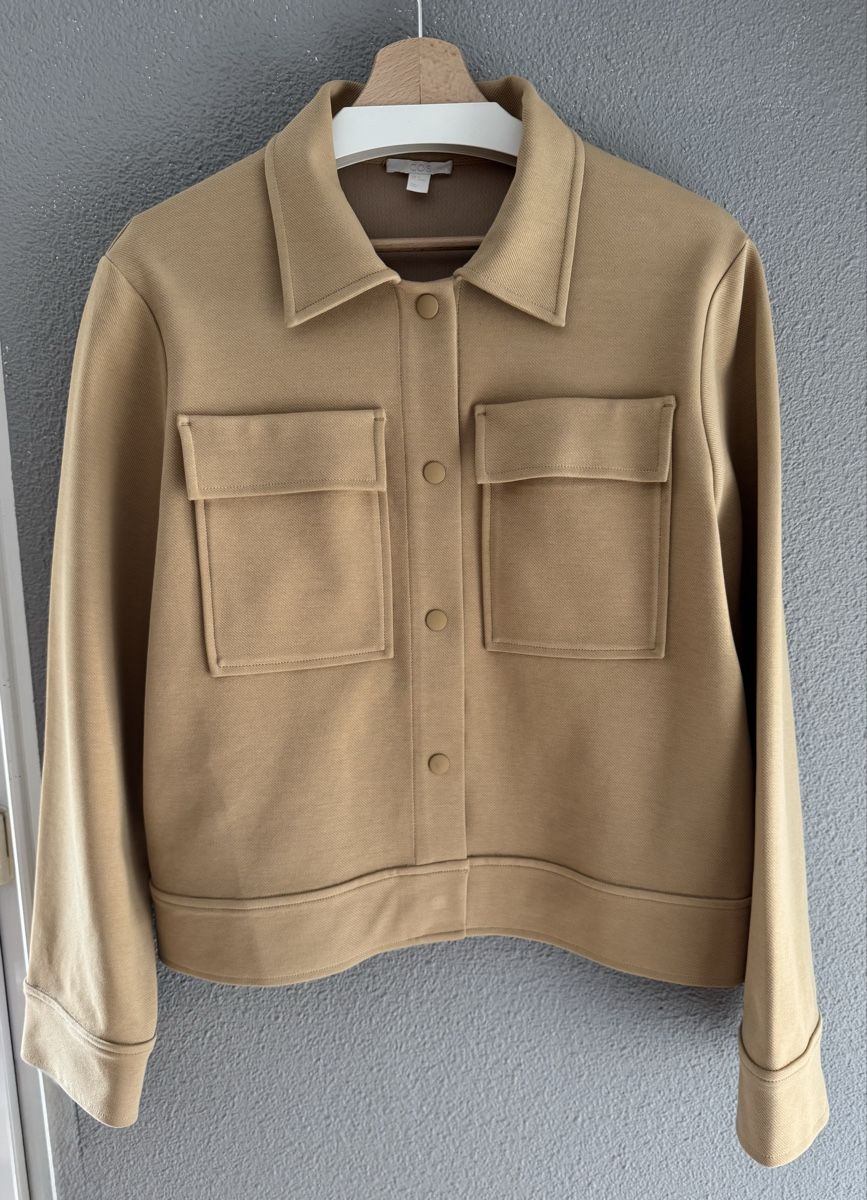 Cos Giacche: COS BEIGE COTTON JACKET SIZE M - AS NEW ! – Nuovo (secondo la descrizione) da Lausanne venduto da joltei 2