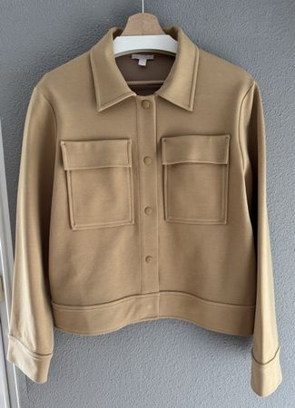 COS BEIGE COTTON JACKET SIZE M - AS NEW !
