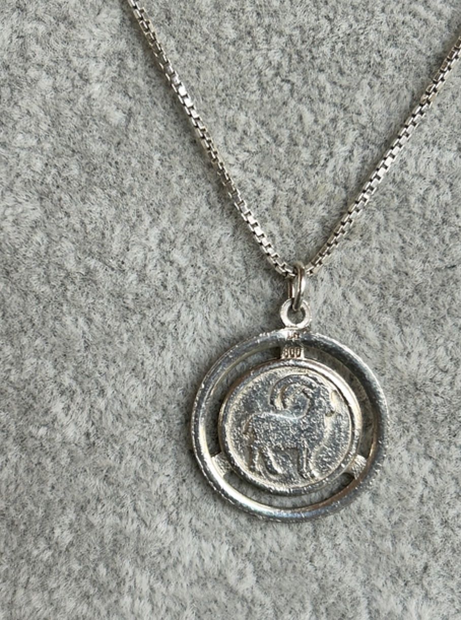 Catenine: Kette Steinbock Silber – Usato da Basel venduto da bellespirit 1
