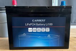 Lithium Batterie 100Ah Neuwertig