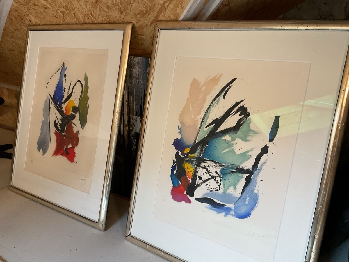 Foto & Immagini: Zwei wunderschöne Kunstdrucke von Jean Miotte – Usato da Dübendorf venduto da rob_td8b 1