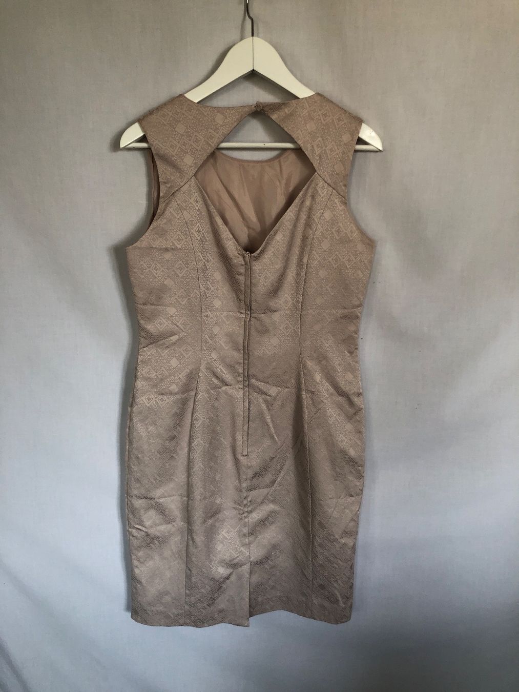 H&M Vestiti: Robe sans manches rose pâle texturée H&M 42 neuve – Nuovo e nell'imballaggio originale da Coppet venduto da Vanessamode 1
