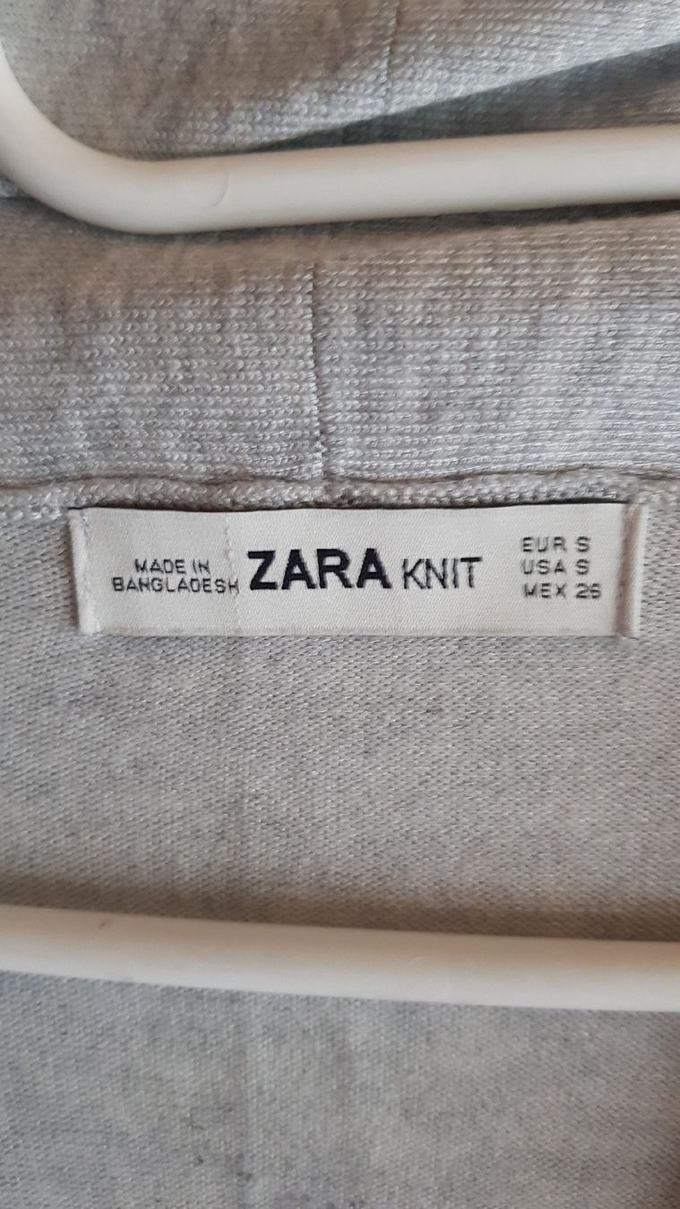 Zara Jacken: Strickjacke Zara Gr S hellgrau meliert – Neu (gemäss Beschreibung) aus Menznau von Valinor 2