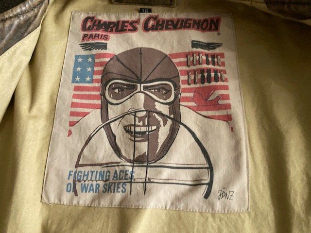 Chevignon Vestes: Chevignon "6st Fighter Squadron" Flight Jacket XXL – D'occasion à Affoltern am Albis par premiumparts 4