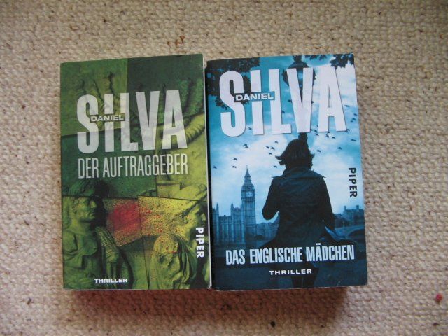 Bücher: 2 Taschenbücher Daniel Silva Thriller – Gebraucht aus Reitnau von Bab0