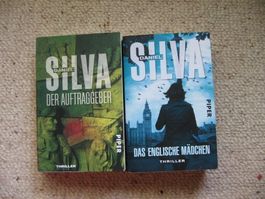 2 Taschenbücher Daniel Silva Thriller