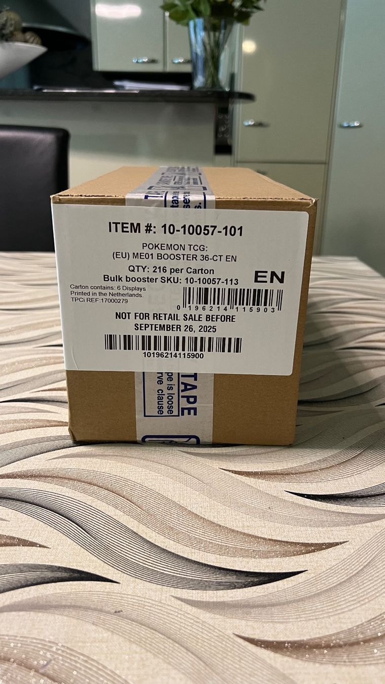 Pokémon Carte collezionabili: Pokemon TCG Mega Evolution 6 Booster Box Case SEALED english – Nuovo e nell'imballaggio originale da Glattbrugg venduto da Martins_Cards 1