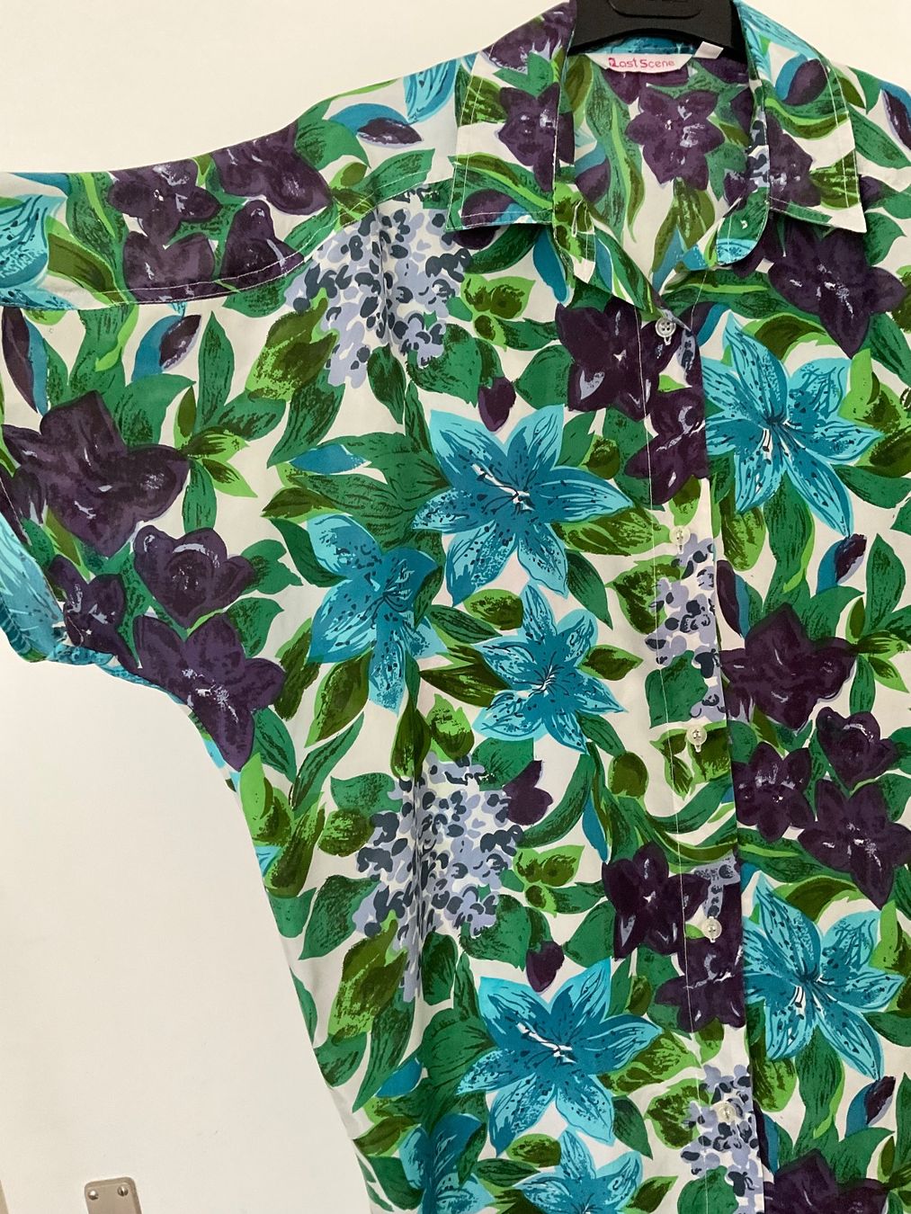 Camicette: Last Scene 100% Seiden Bluse Gr S / M oversize – Usato da Urdorf venduto da alda02 1