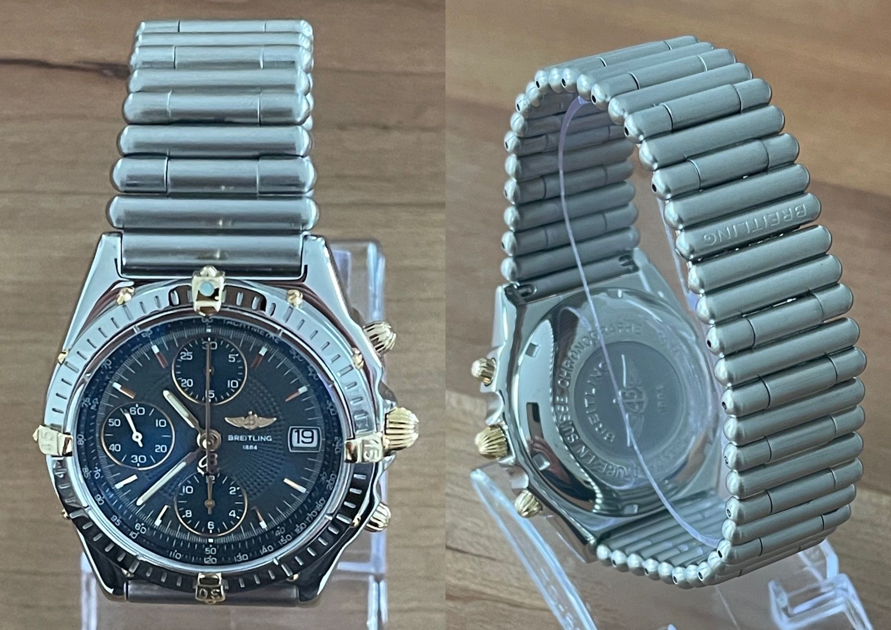 Breitling Orologi: bei BREITLING revidierter Chronomat Automatic Chronographe – Usato da Embrach venduto da Canderau 8