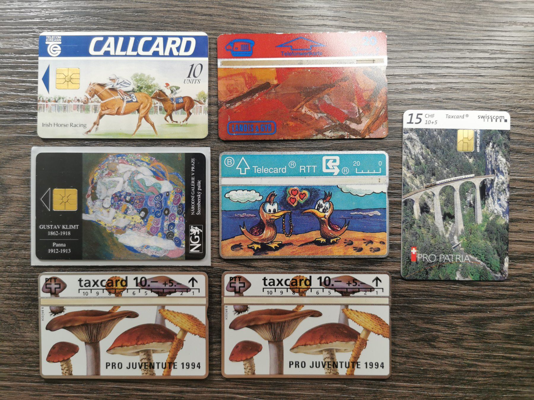 Telefoni: TR82 - 7  Cartes Telephoniques – Usato da Cousset venduto da Patrick_Collections