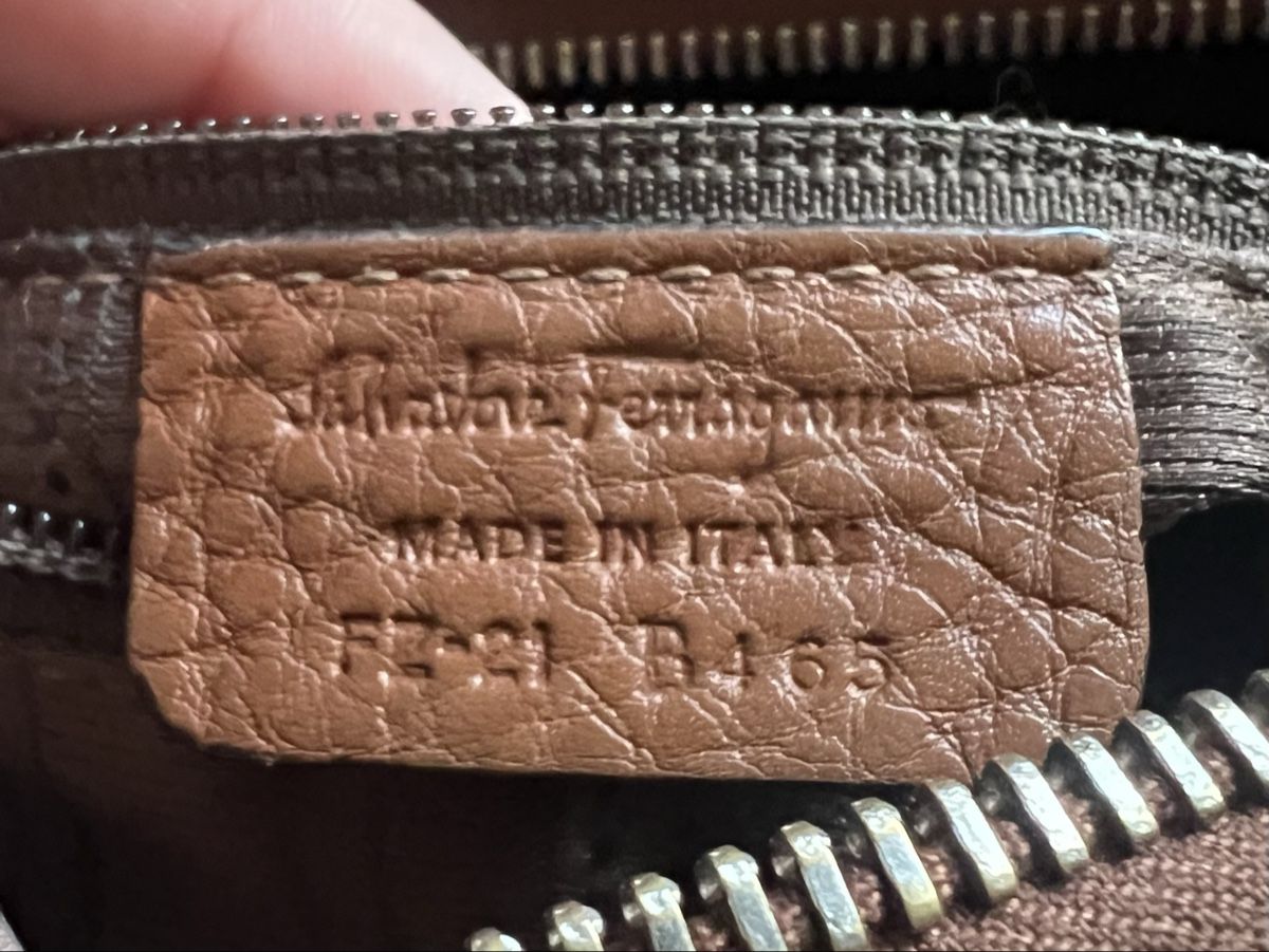 Salvatore Ferragamo Borse da donna: Ledertasche von Salvatore Ferragamo Original – Usato da Schaan venduto da nan_2pg2 4