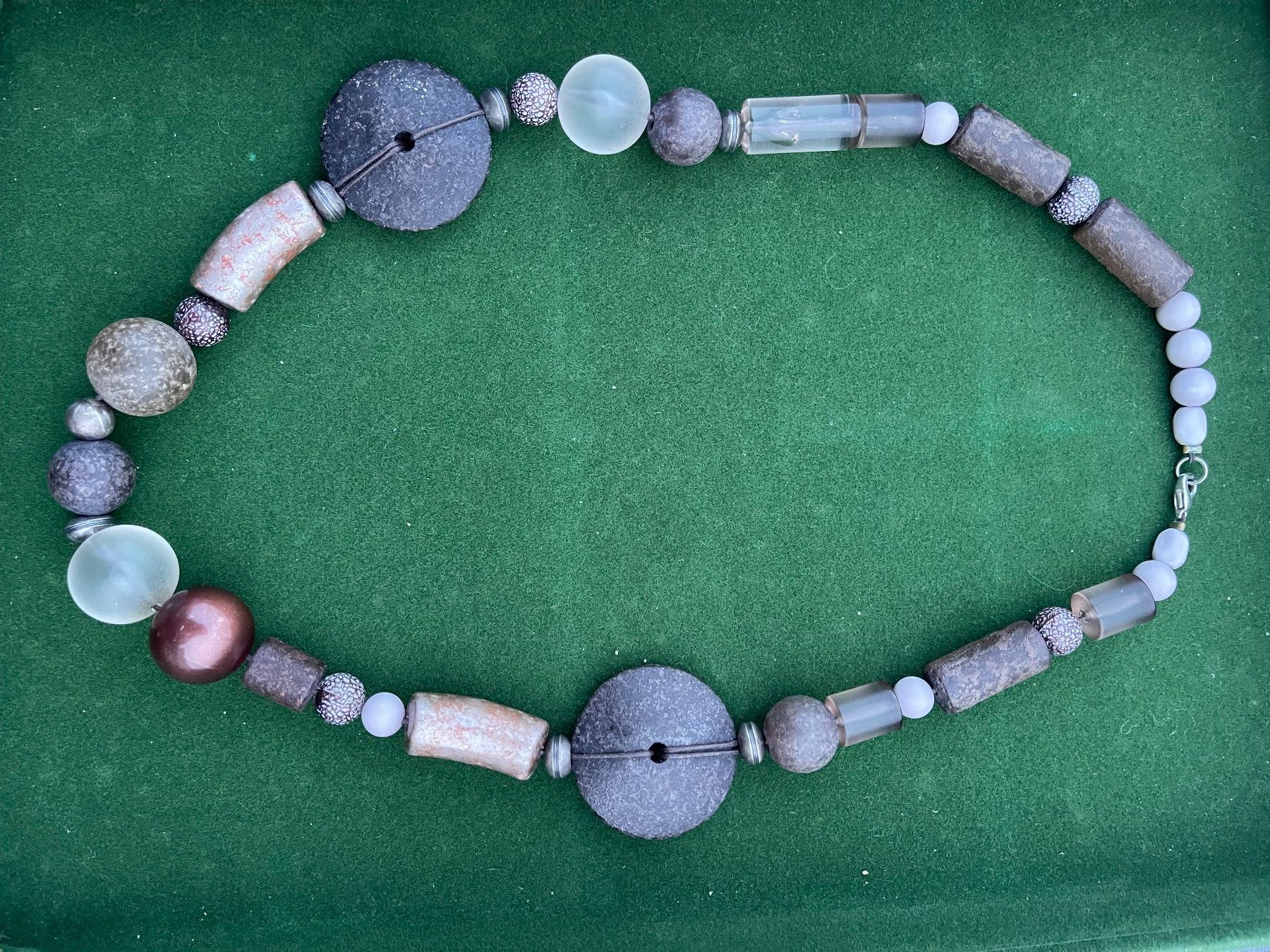 Catenine: 3 Modeschmuck-Ketten – Usato da Staufen venduto da Gloetschge 3