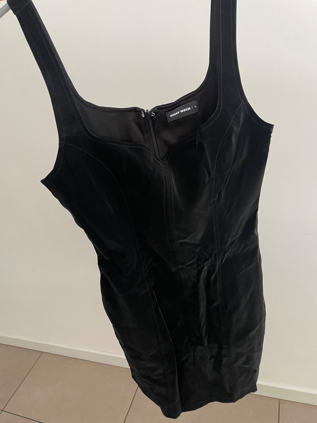 Tally Weijl Vestiti: Robe bustier Tally Weijl S noire élégante – Usato da Sion venduto da Mazarine_