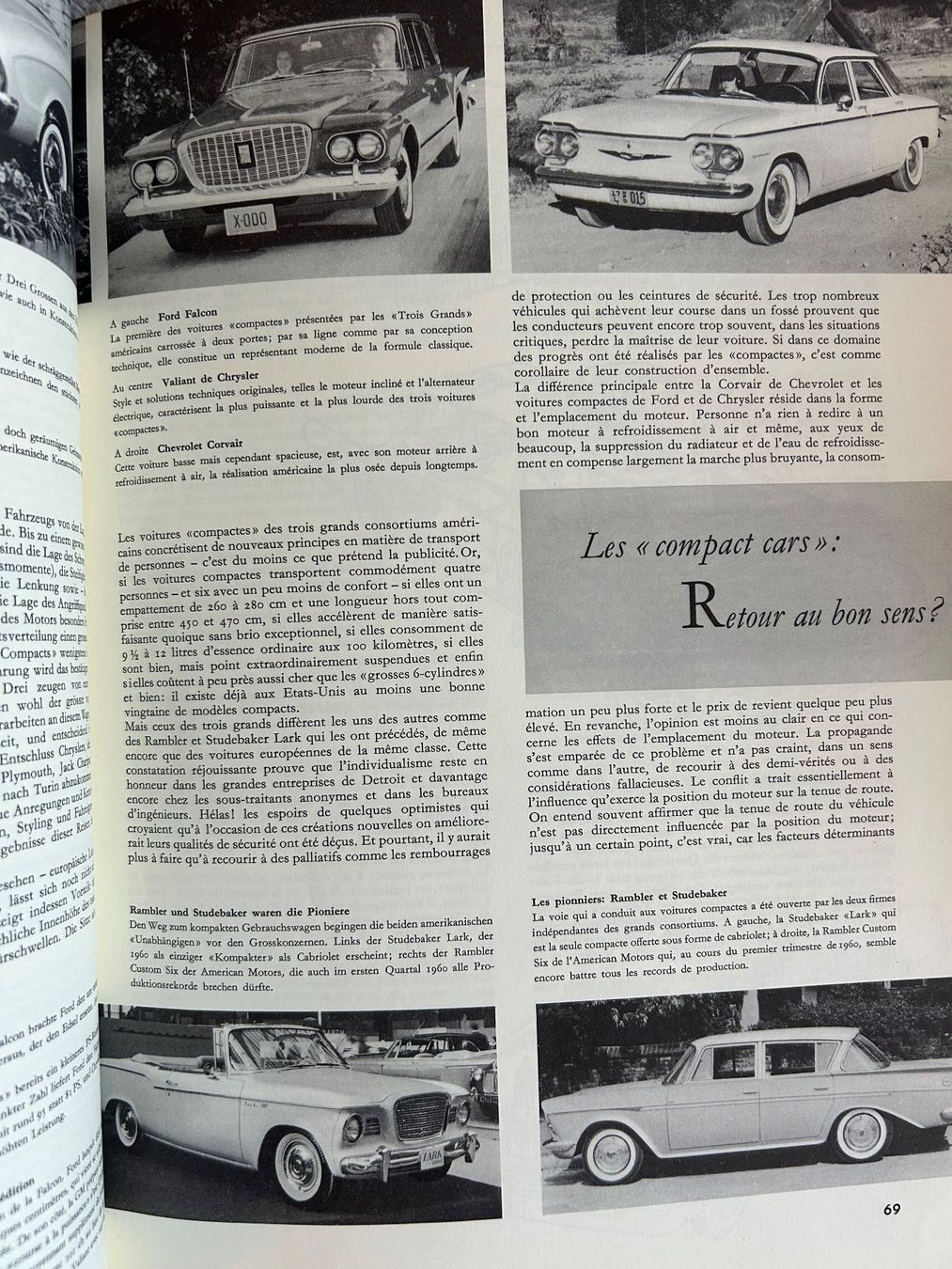 Riviste & Magazine: REVUE AUTOMOBILE DE 1960 – Usato da Genève venduto da zonzon9351 3