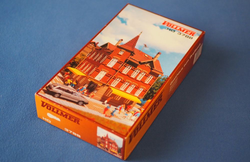 Vollmer Hydrierwerk Modellbausatz H0 1:87 - Detailliertes Industriegebäude Für Modelleisenbahn