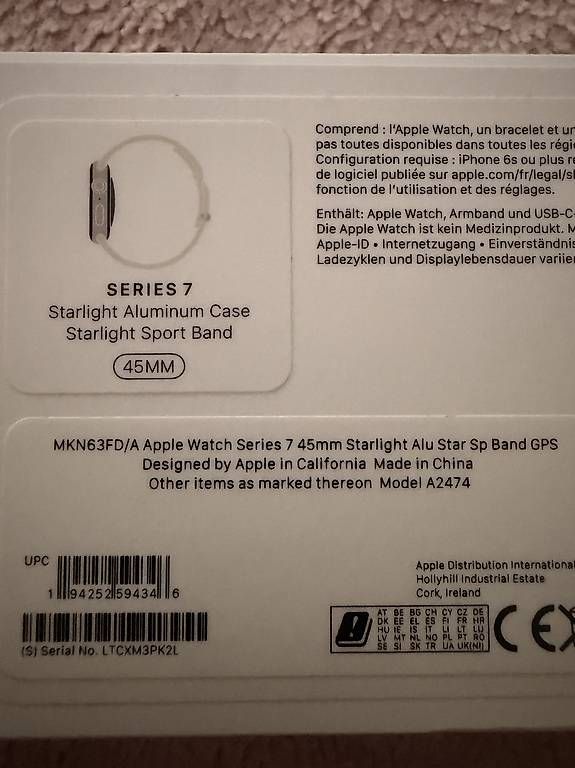 Apple Smartwatch: Apple Watch Series 7 / 45mm – Usato da Affoltern am Albis venduto da Carinia33 3
