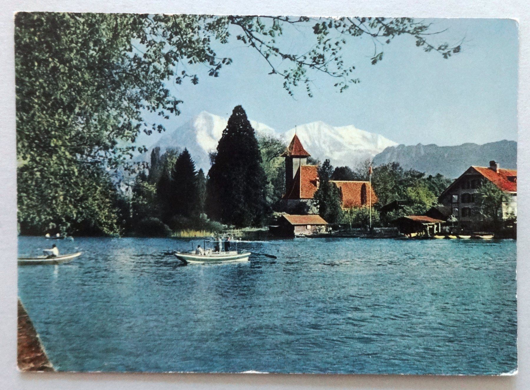 Cartes postales: Thunersee, Kirche Scherzligen – D'occasion à Fétigny par Billy2miny