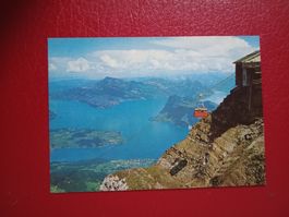Pilatus Luftseilbahn Blick auf See Bürgenstock