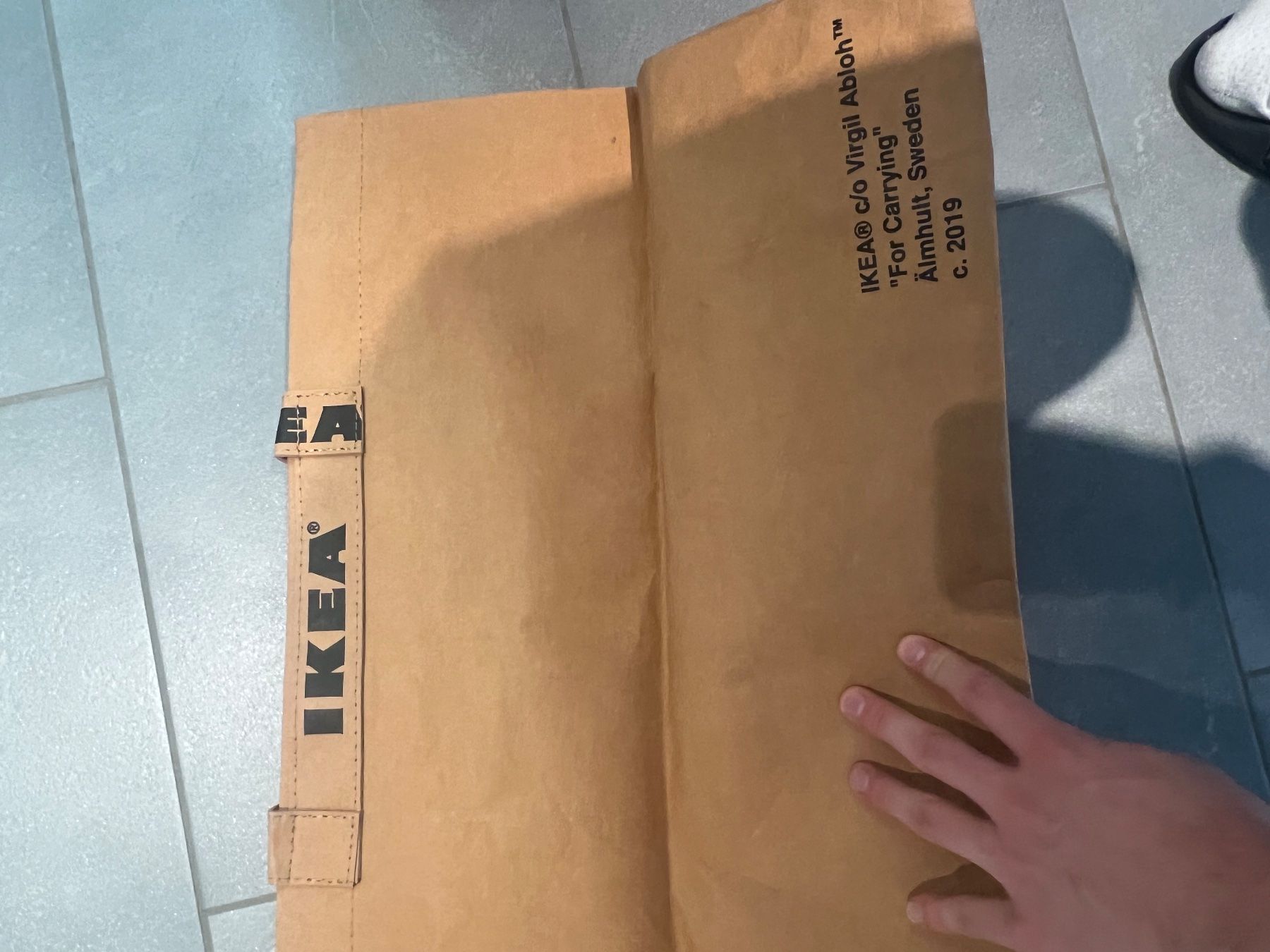 Ikea Borse: IKEA x Virgil Abloh bag – Usato da Dielsdorf venduto da Anthony111 3