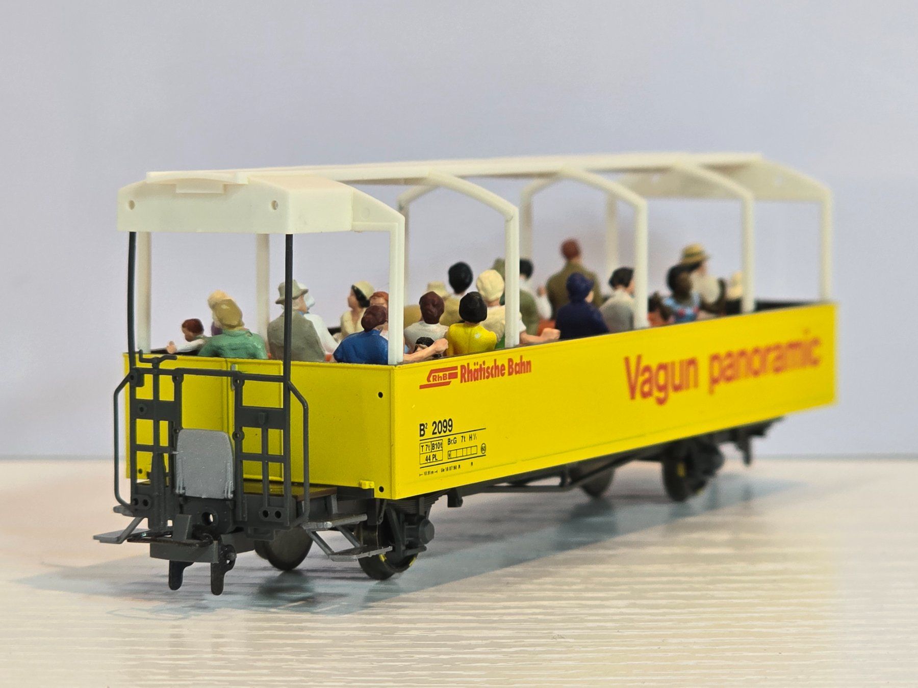 Bemo Modellini di ferrovie: Bemo, 3280109, RhB, Aussichtswagen, gelb, Vitrine – Nuovo (secondo la descrizione) da Kloten venduto da Nicola2 8