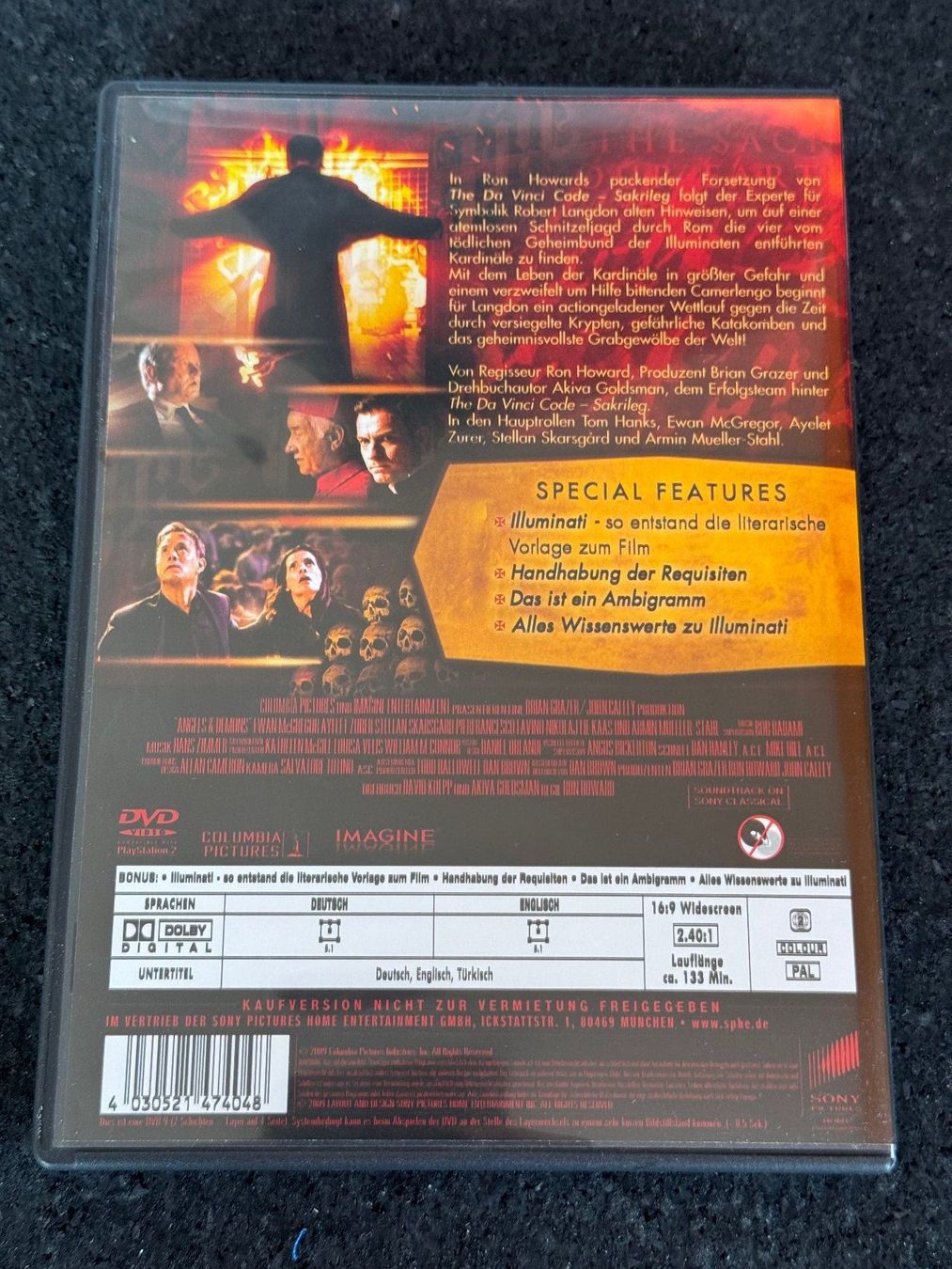 Tutti i DVDs: Illuminati "Angel Demons" DVD DE/EN Tom Hanks – Usato da Fribourg venduto da tschjoly 1