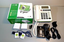 Senioren-Festnetztelefon mit Funk-Notrufauslöser Doro Secure