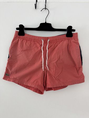 Lacoste Badehose, Grösse M, Koralle, Oryginal, classic