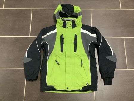 Skijacke Cutting Edge grün schwarz Grösse 152 