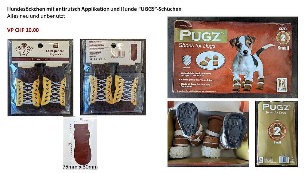Abbigliamento: Hundesöckchen und Hunde "UGGS" – Usato da Edlibach venduto da Sanib