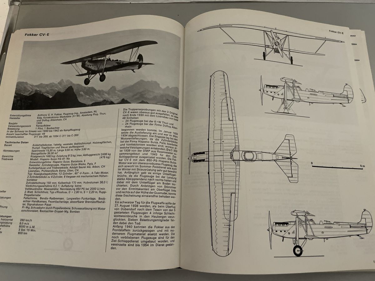 Libri: Die Flugzeuge der schweizerischen Fliegertruppe seit 1914 – Usato da Winterthur venduto da cheerio97 5