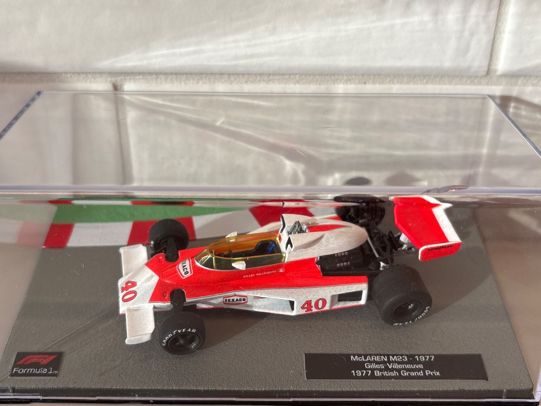 IXO Modellautos: Ixo McLaren M23 Gilles Villeneuve 1977 British GP – Neu (gemäss Beschreibung) aus Gollion von Hampton