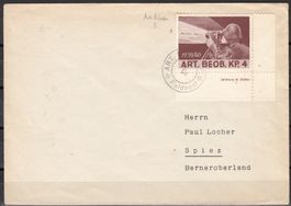 Militärbrief 2.Wk Mit Soldatenmarke