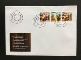 3er Steg Fondue 2018  Ausgabetagstempel  ZN 1705+06