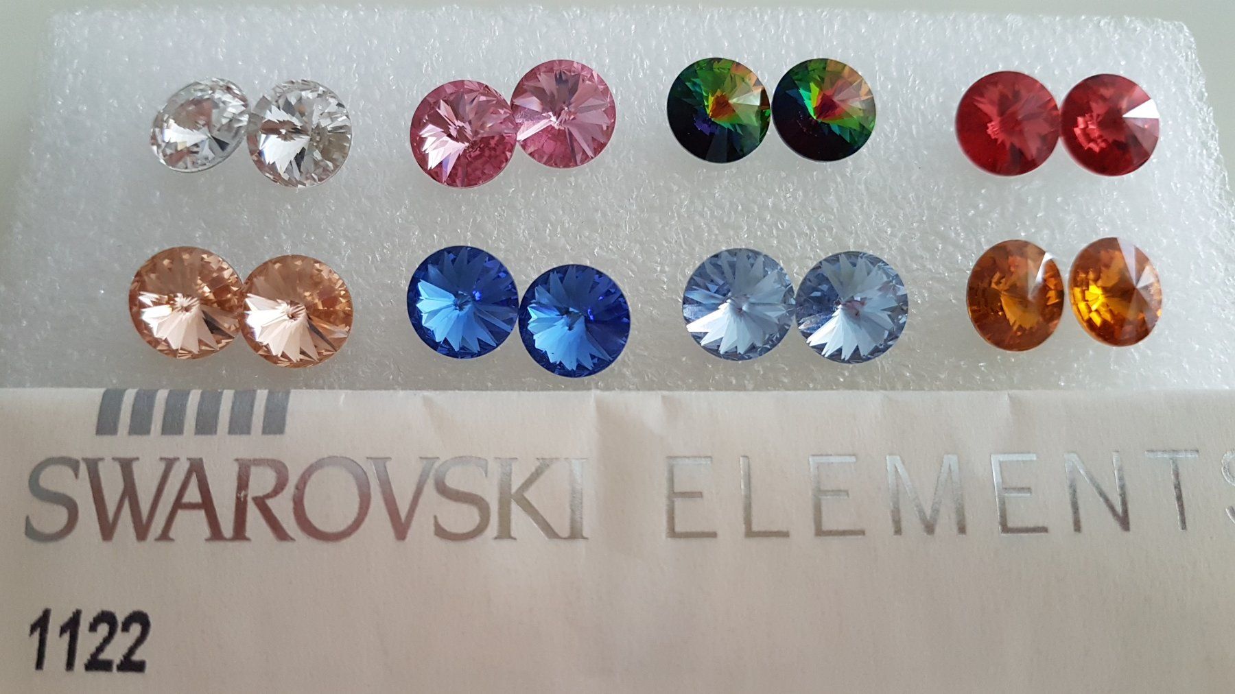 Perle (finte): Swarovski 1122 Rivoli 10mm 2St. – Nuovo (secondo la descrizione) da Zürich venduto da 280_yc86