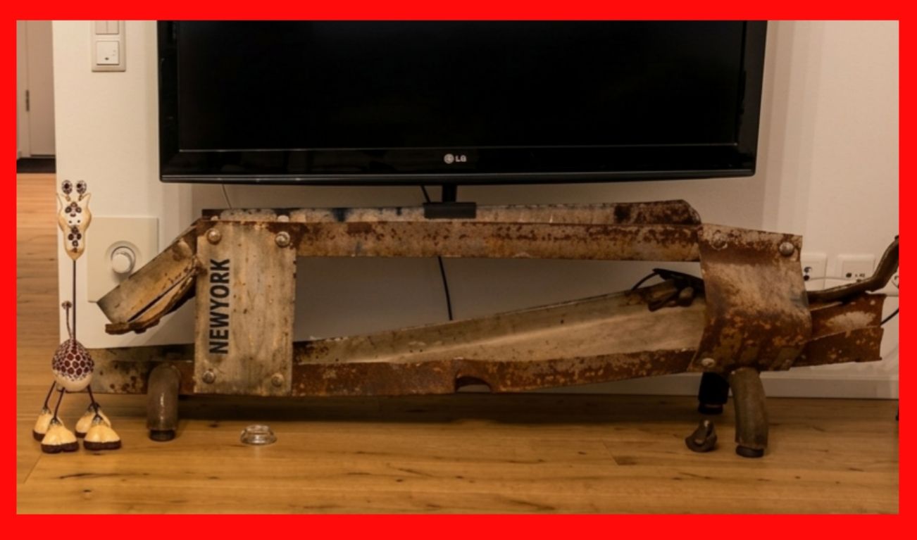 Mobili TV: Sideboard TV Möbel Stahlträger – Usato da Weinfelden venduto da Bab16