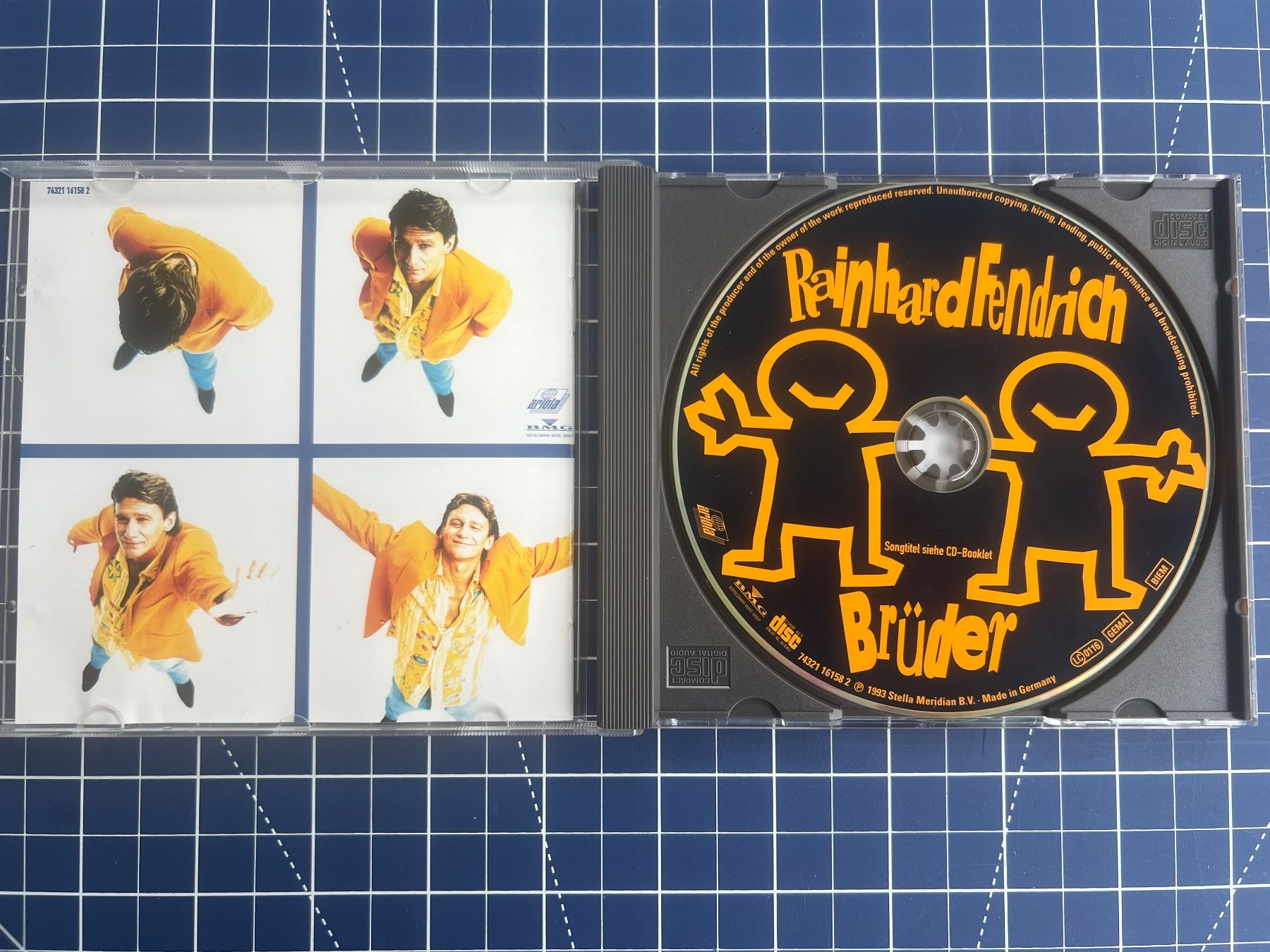 CD: Rainhard Fendrich – Brüder – Usato da st.gallen venduto da sophiephie 1