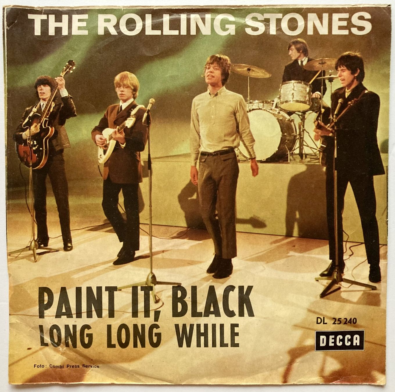 Dischi in vinile: ROLLING STONES - PAINT IT, BLACK – Usato da Bottens venduto da hotter-than-hell 1