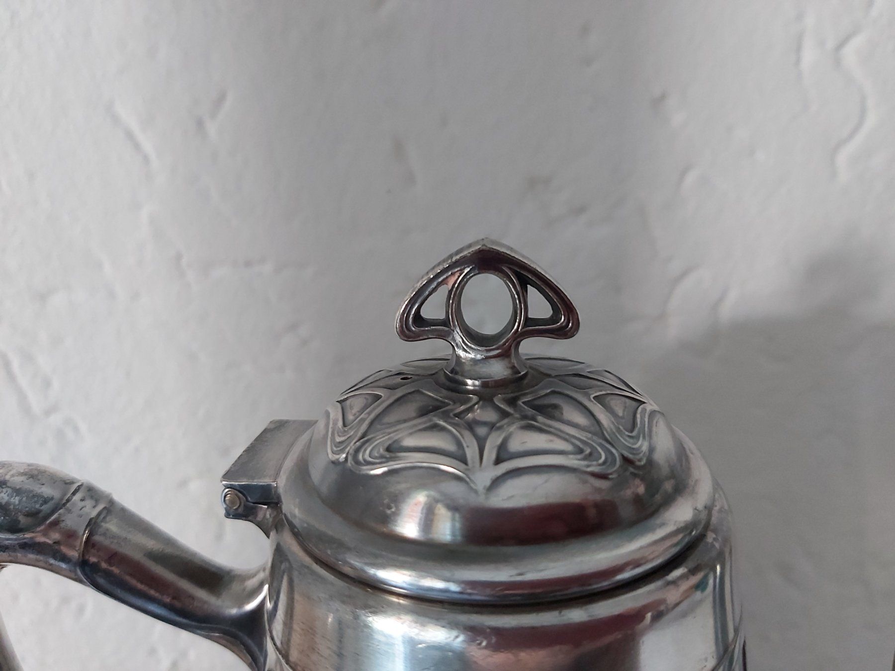 WMF Teekannen: Jugendstil Kaffeekanne WMF Straussenmarke – Gebraucht aus Bern von aronari 4