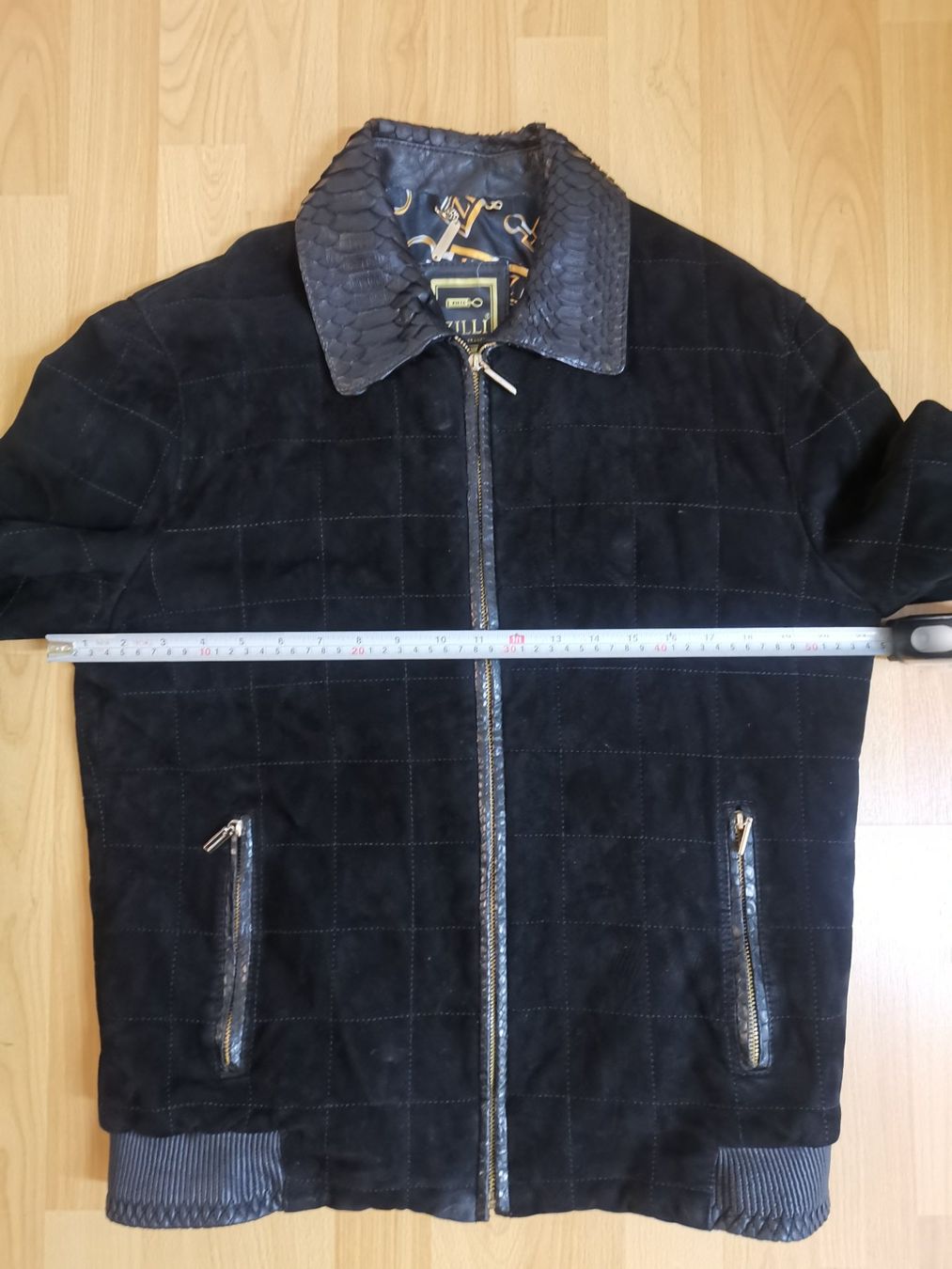 Giacche: ZILLI Luxus Wildlederjacke mit Pythonleder, GR 52/54 M L – Usato da Pfäffikon SZ venduto da mat_qgm9 8