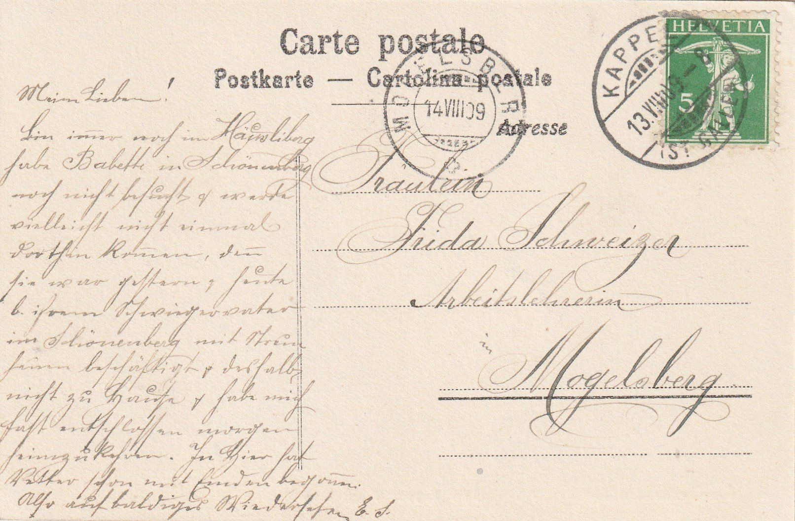 Cartes postales: Kappel – D'occasion à Rorschacherberg par fratovi2 1