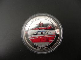 Medaille 50 Jahre Patrouille Suisse 2014 - Back home